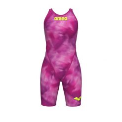 Strój startowy pływacki damski Arena Powerskin Carbon Glide Le Ob. Czerwone kombinezony Arena, bez wzorów, sportowe, bez kołnierzyka, bez ramiączek. Za 1,999.99 zł.