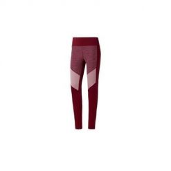 Spodnie sportowe damskie Reebok US Melange Tight. Czerwone spodnie dresowe Reebok, bez wzorów, długie. Za 256.00 zł.