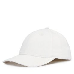 Czapka z daszkiem Guess. Białe czapki z daszkiem Guess, z aplikacjami. Za 194.99 zł.