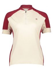 Dare 2b Koszulka kolarska w kolorze kremowym rozmiar: 34. Brązowe t-shirty sportowe Dare 2b, bez wzorów, z materiału, bez ramiączek, rowerowe. Za 90.95 zł.