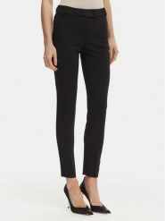 Rinascimento Spodnie materiałowe CFC0127865003 Czarny Slim Fit. Czarne spodnie materiałowe Rinascimento, bez wzorów, z materiału. Za 399.99 zł.