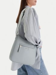 Lasocki Torebka CEO-LSK-L-007-09 Niebieski. Niebieskie listonoszki Lasocki, bez wzorów, z materiału, bez dodatków. Za 149.99 zł.