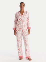 Kate Spade Piżama KSI82772 Różowy Regular Fit. Czerwone piżamy Kate Spade, xl, bez wzorów, z syntetyku, bez kołnierzyka, bez ramiączek. Za 559.99 zł.