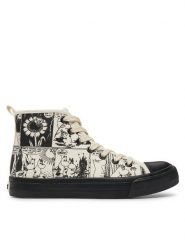 Moomin Trampki CS193MMN Beżowy. Brązowe trampki Moomin, bez wzorów, z materiału, bez zapięcia. Za 69.99 zł.