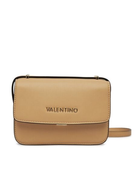 Valentino Torebka VBS8ZT11 Beżowy. Brązowe listonoszki Valentino, bez wzorów, ze skóry, bez dodatków. Za 260.99 zł.