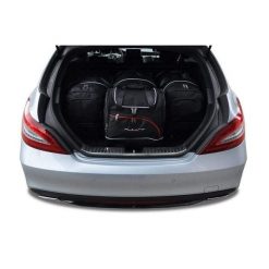 Torby Do Bagażnika Mercedes-Benz Cls Shooting Brake 2012-2017 4Szt Kjust. Czarne torby podróżne KJUST, bez wzorów. Za 1,348.00 zł.