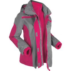 Kurtka na każdą pogodę 3 w 1 bonprix dymny szary - jeżynowy. Kurtki marki QUECHUA. Za 124.99 zł.