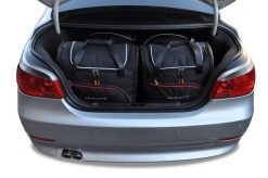 Torby Do Bagażnika Bmw 5 Limousine 2003-2010 4Szt Kjust. Czarne torby podróżne KJUST, bez wzorów, z kauczuku. Za 1,271.00 zł.
