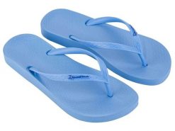 Japonki damskie Ipanema Anat Colors. Niebieskie japonki Ipanema, bez wzorów, z materiału, sportowe. Za 52.99 zł.