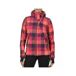 Kurtka softshell damska z nadrukiem Peak Mountain Aveny. Brązowe kurtki Peak Mountain, m, bez wzorów, z elastanu, bez kaptura. Za 306.50 zł.