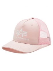 Alpha Industries Czapka z daszkiem Basic 186902 Różowy. Czerwone czapki z daszkiem Alpha Industries, bez wzorów, z bawełny. Za 79.99 zł.