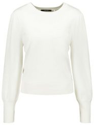 TAIFUN Sweter w kolorze białym rozmiar: 46. Białe swetry Taifun, s, bez wzorów, z wiskozy, klasyczne, bez ramiączek. Za 127.65 zł.