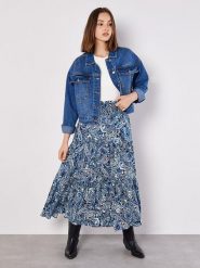 Apricot Spódnica w kolorze niebieskim rozmiar: XS. Niebieskie spódnice Apricot, na co dzień, xs, bez wzorów, maxi, proste. Za 86.99 zł.