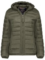 Geographical Norway Kurtka pikowana "Carlitilimo" w kolorze khaki rozmiar: M. Brązowe kurtki Geographical Norway, m, bez wzorów, bez kaptura. Za 218.57 zł.