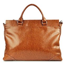 Skórzana damska aktówka DAN-A T68 camel. Brązowe aktówki DAN-A, bez wzorów, ze skóry. Za 399.99 zł.