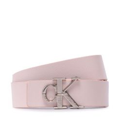Pasek Damski Calvin Klein Jeans. Czerwone paski Calvin Klein Jeans, bez wzorów, z jeansu. Za 159.99 zł.