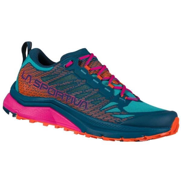 Buty trailowe damskie La Sportiva Jackal II. Brązowe buty do biegania La Sportiva, bez wzorów, z materiału, bez zapięcia, do biegania. Za 681.99 zł.