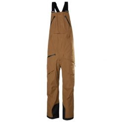 Spodnie narciarskie dla kobiet Helly Hansen Ridge Infinity Shell. Brązowe spodnie narciarskie Helly Hansen, bez wzorów, z materiału, narciarskie. Za 1,910.50 zł.