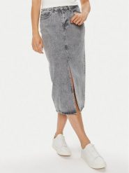 JJXX Spódnica jeansowa Adya 12254792 Szary Regular Fit. Szare spódnice JJXX, m, bez wzorów, z bawełny. Za 139.99 zł.