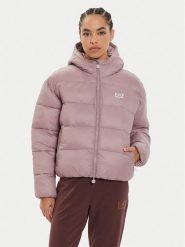 EA7 Emporio Armani Kurtka puchowa 6DTB17 TNGPZ Różowy Regular Fit. Czerwone kurtki EA7 Emporio Armani, l, bez wzorów, z puchu, bez kaptura. Za 529.99 zł.