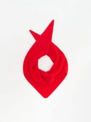 Wełniana chusta - czerwony. Czerwone chusty Reserved, bez wzorów, z wełny. Za 59.99 zł.
