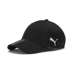 Czapka Puma Liga. Czarne czapki z daszkiem Puma, na wiosnę, bez wzorów, z bawełny. Za 61.99 zł.