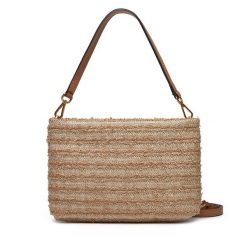 Torebka Gianni Chiarini. Brązowe torebki klasyczne Gianni Chiarini, bez wzorów, klasyczne, bez dodatków. Za 469.99 zł.