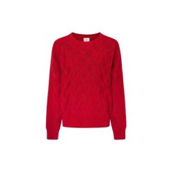 Sweter damski Pepe Jeans Hedra. Czerwone swetry Pepe Jeans, na zimę, bez wzorów, z jeansu, eleganckie, bez ramiączek. W wyprzedaży za 344.35 zł.