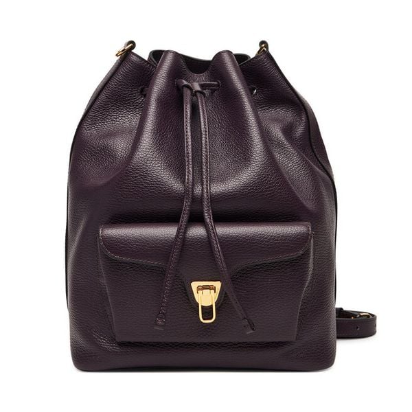 Torebka Coccinelle. Fioletowe torebki klasyczne Coccinelle, bez wzorów, bez dodatków. Za 1,599.00 zł.