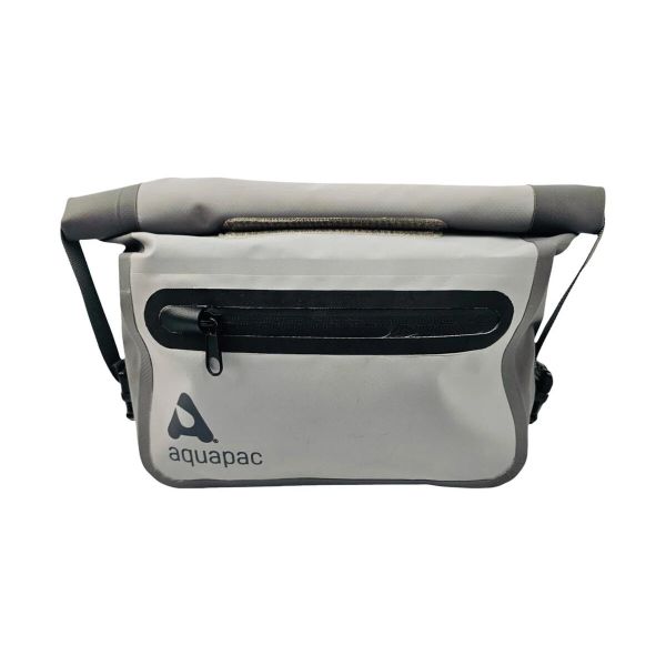 Wodoszczelna torba na biodra Aquapac. Szare torby podróżne AQUAPAC, bez wzorów. Za 266.00 zł.