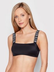 Calvin Klein Swimwear Góra od bikini KW0KW01825 Czarny. Czarne bikini Calvin Klein Swimwear, bez wzorów, z syntetyku. Za 129.99 zł.