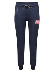 Geographical Norway Spodnie dresowe "Monbichon" w kolorze granatowym rozmiar: M. Niebieskie spodnie dresowe Geographical Norway, bez wzorów, z dresówki. Za 100.95 zł.