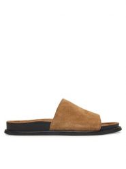 Vagabond Shoemakers Klapki Effie 5922-440-08 Brązowy. Brązowe klapki Vagabond Shoemakers, bez wzorów, ze skóry, bez obcasa, bez zapięcia. Za 409.99 zł.