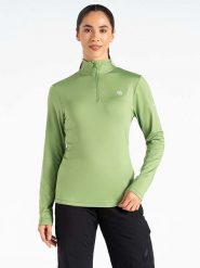 Dare 2b Koszulka funkcyjna "Lowline II" w kolorze zielonym rozmiar: 40. Zielone t-shirty sportowe Dare 2b, bez wzorów, z materiału, bez ramiączek, outdoorowe. Za 87.45 zł.