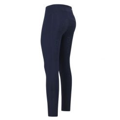 Damskie legginsy jeździeckie z pełną przyczepnością Euro-Star Empower. Brązowe legginsy EURO-STAR, bez wzorów, ze skóry, eleganckie. Za 473.00 zł.