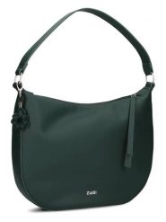 Zwei Torebka w kolorze ciemnozielonym - 34 x 31 x 10 cm rozmiar: onesize. Zielone torebki klasyczne Zwei, bez wzorów, z materiału, na ramię, bez dodatków. Za 172.49 zł.