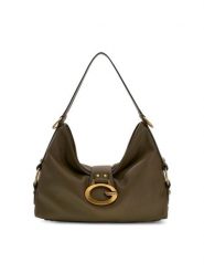 Guess Torebka 179044 Zielony. Zielone listonoszki Guess, z aplikacjami, bez dodatków. Za 674.99 zł.