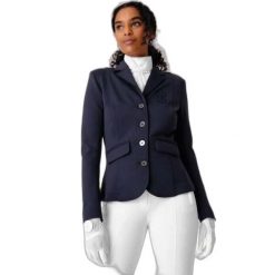 Damska kurtka konkursowa PS of Sweden Matilda. Niebieskie kurtki PS OF SWEDEN, m, bez wzorów, z jersey, eleganckie, bez kaptura. Za 1,059.15 zł.