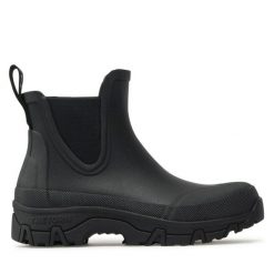 Kalosze Tretorn. Czarne kalosze Tretorn, bez wzorów, bez zapięcia. Za 319.99 zł.