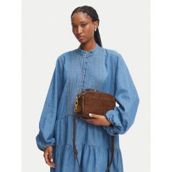Torebka Liu Jo. Brązowe listonoszki Liu Jo, bez wzorów, bez dodatków. Za 499.99 zł.