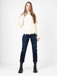 Silvian Heach Jeansy "Slim" | PGA22223JE | Kobieta | Granatowy. Niebieskie jeansy Silvian Heach, bez wzorów, z bawełny. W wyprzedaży za 219.00 zł.