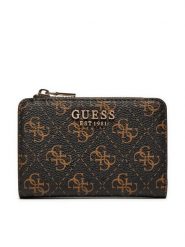 Guess Portfel SWQE85 00156 Brązowy. Brązowe portfele Guess, z aplikacjami, ze skóry. Za 189.99 zł.