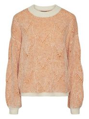 Pieces Sweter w kolorze pomarańczowym rozmiar: S. Pomarańczowe swetry Pieces, s, bez wzorów, z wełny, bez ramiączek. Za 65.85 zł.