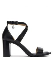 MICHAEL Michael Kors Sandały Alexa Block 40S6AXMS1L Czarny. Czarne kozaki MICHAEL Michael Kors, bez wzorów, ze skóry, bez obcasa, na słupku, bez zapięcia. Za 699.99 zł.