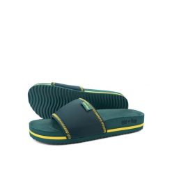 Klapki plażowe damskie Flip Flop Pool Neoprene. Niebieskie klapki Flip Flop, bez wzorów, bez obcasa, bez zapięcia. Za 100.05 zł.