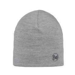 Czapka z wełny merino midweight. Szare czapki zimowe Buff, bez wzorów, z materiału. Za 109.99 zł.