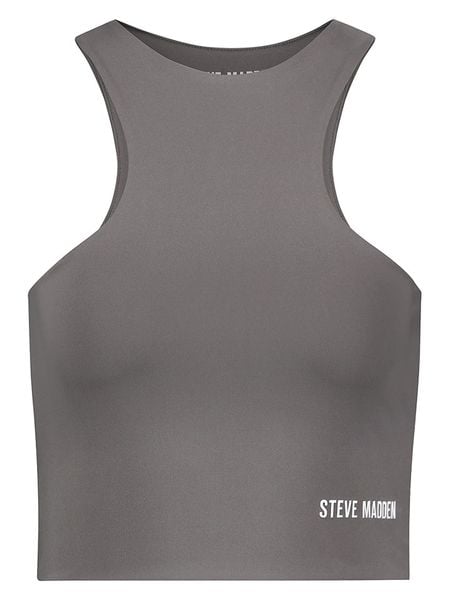 Steve Madden Top sportowy "Iamara" w kolorze szarym rozmiar: XL. Szare topy sportowe Steve Madden, xl, bez wzorów, z materiału, outdoorowe. Za 69.91 zł.