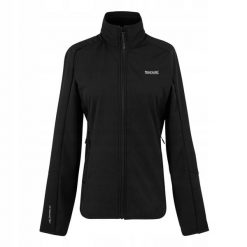 Damska Kurtka Moutdale Soft Shell. Czarne kurtki przejściowe sportowe Regatta, m, bez wzorów, z elastanu, bez kaptura, trekkingowe. Za 150.99 zł.