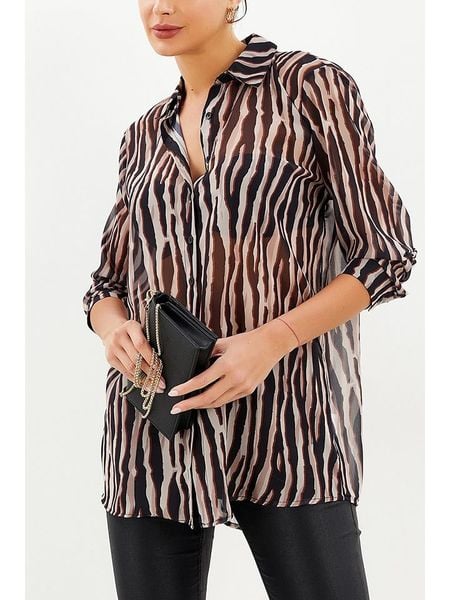 Milan Kiss Koszula w kolorze czarnym rozmiar: M. Czarne koszule Milan Kiss, m, bez wzorów, bez kołnierzyka, bez ramiączek. Za 114.17 zł.