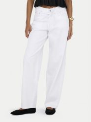 ONLY Jeansy Gianna 15363227 Biały Balloon Fit. Białe jeansy ONLY, bez wzorów, z bawełny. Za 249.99 zł.